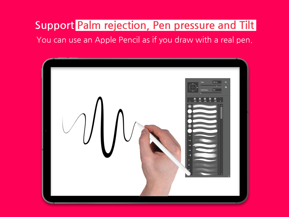#5. EasyCanvas -Graphic tablet App (iOS) 来自: DEVGURU Co., Ltd.