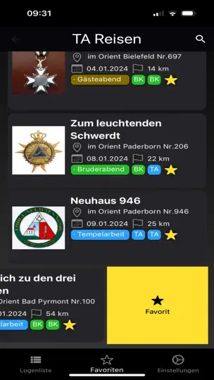 Screenshot von TA Reisen auf dem iPhone 3