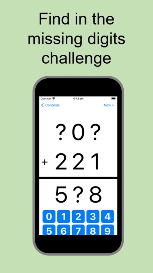 #6. ColumnAddSub (iOS) By: PETER JAMES SIDES