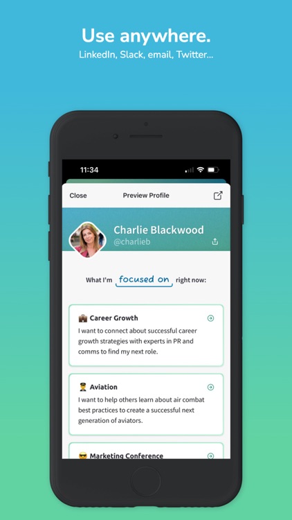 Gated: Share Your Focus