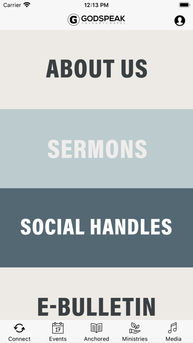 Godspeak Calvary Chapel Screenshot