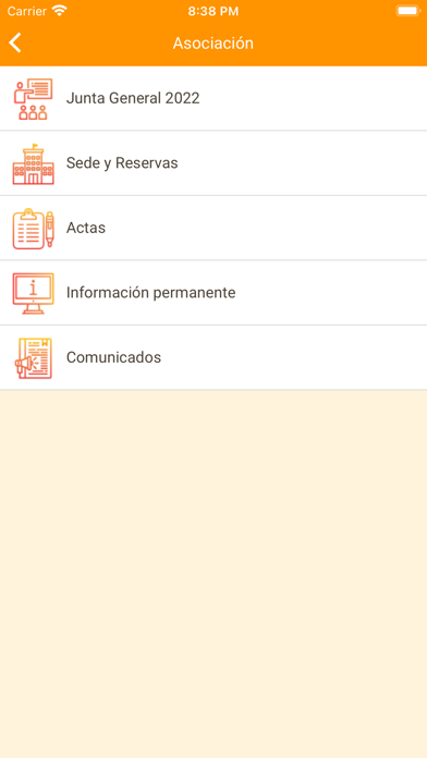 Asociación RBG. Screenshot