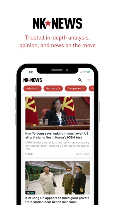 NK News Screenshot
