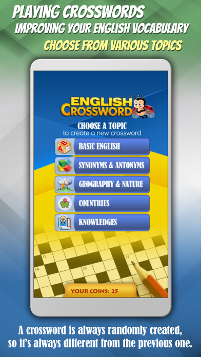 English Crossword Screenshot