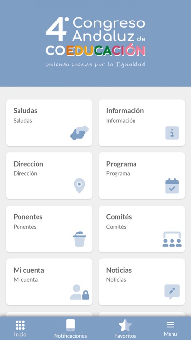 IVCongreso Andaluz Coeducación Screenshot