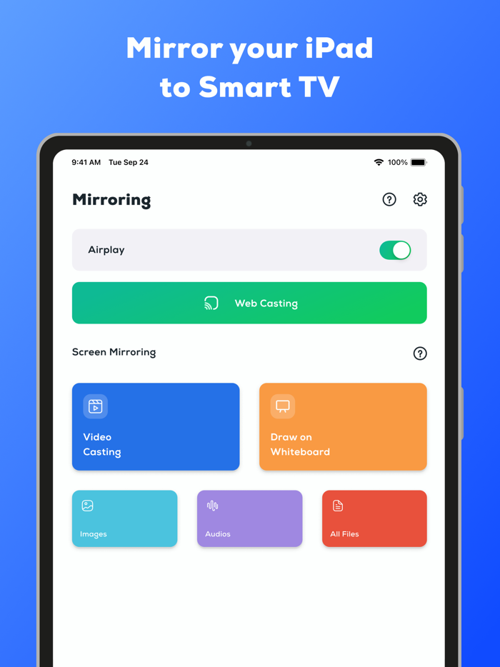 Cast Phone to TV Miracasting