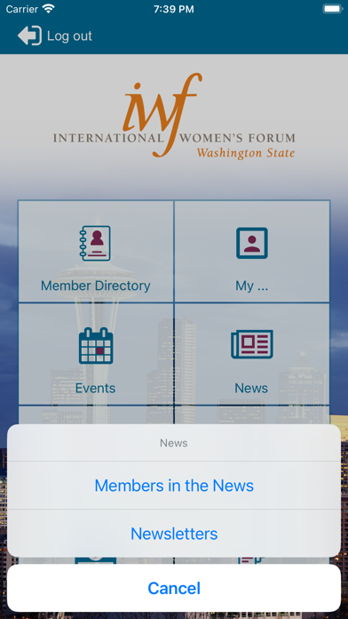 Screenshot 3 of IWF Washington State App