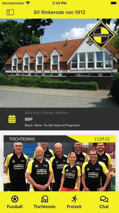 Sportverein Rinkerode 1912 Screenshot