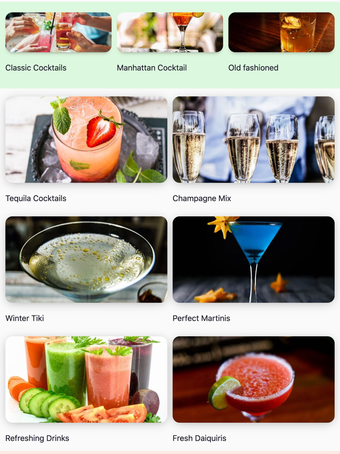 Cocktail and Drink Recipes