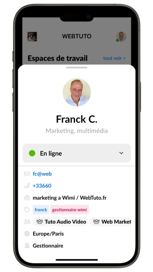 #10. Wimi Workspace (iOS) 由: Cloud Solutions