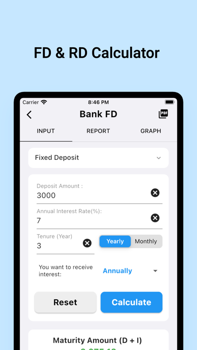 Financial Calculator Pro Screenshot