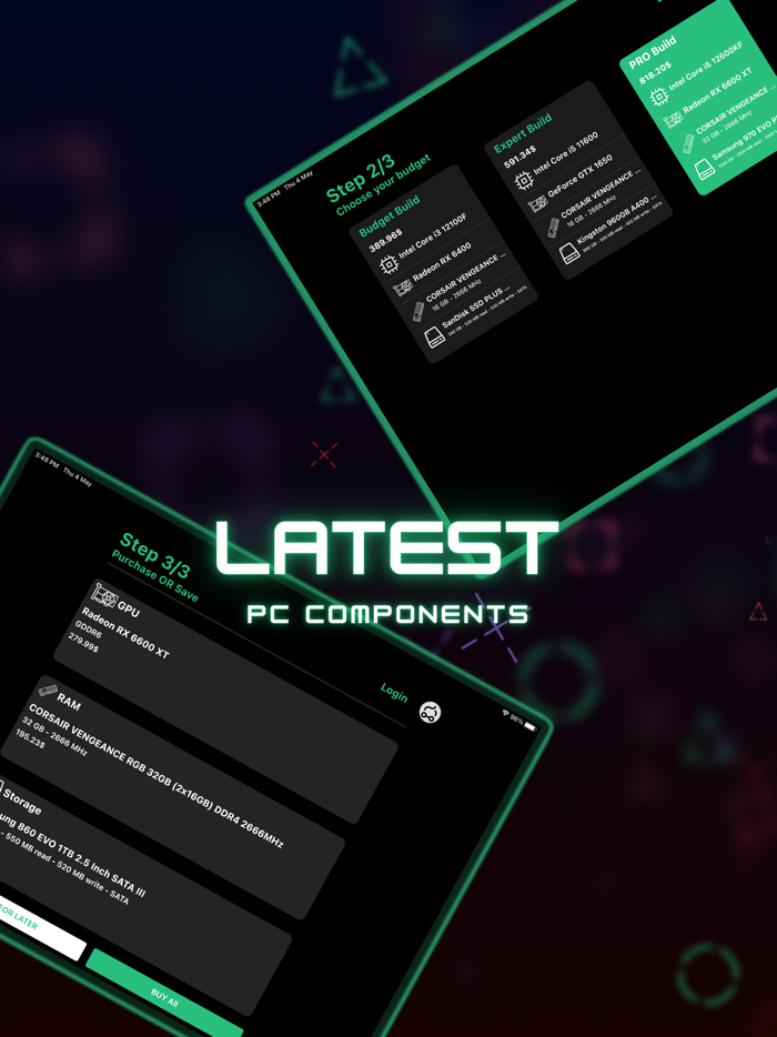 TCG Gaming PC Builder