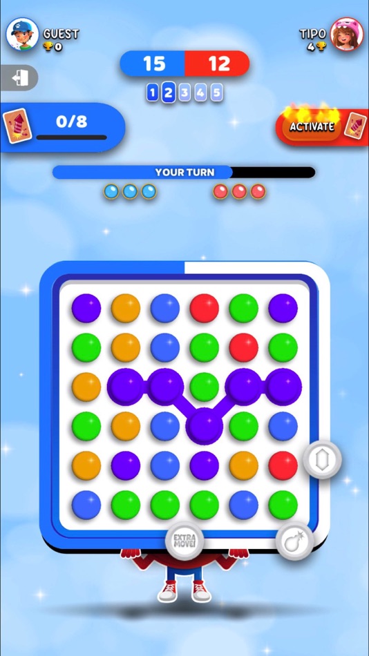 #1. Merge with Friends! (iOS) 由: Svyatoslav Fedoriv