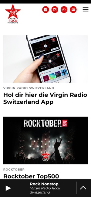 Virgin Radio Switzerland」をApp Storeで