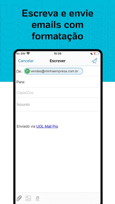 Screenshot #2 pour UOL Mail Pro