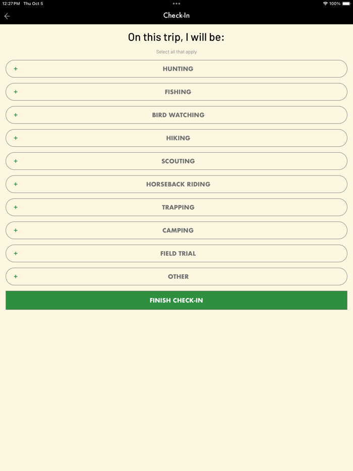 MDWFP WMA Mobile Application