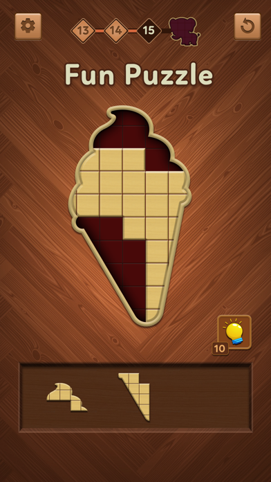 Screenshot #3 pour Jigsaw Wood Block