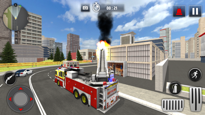 Fire Truck Simulator Rescue HQ Screenshot