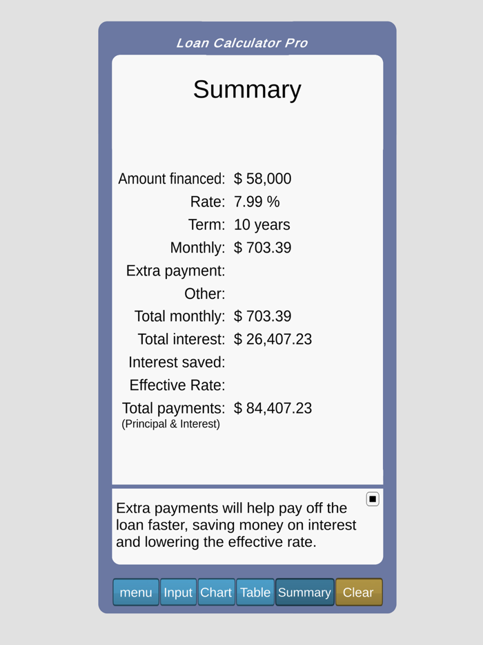 Loan Calculator Pro