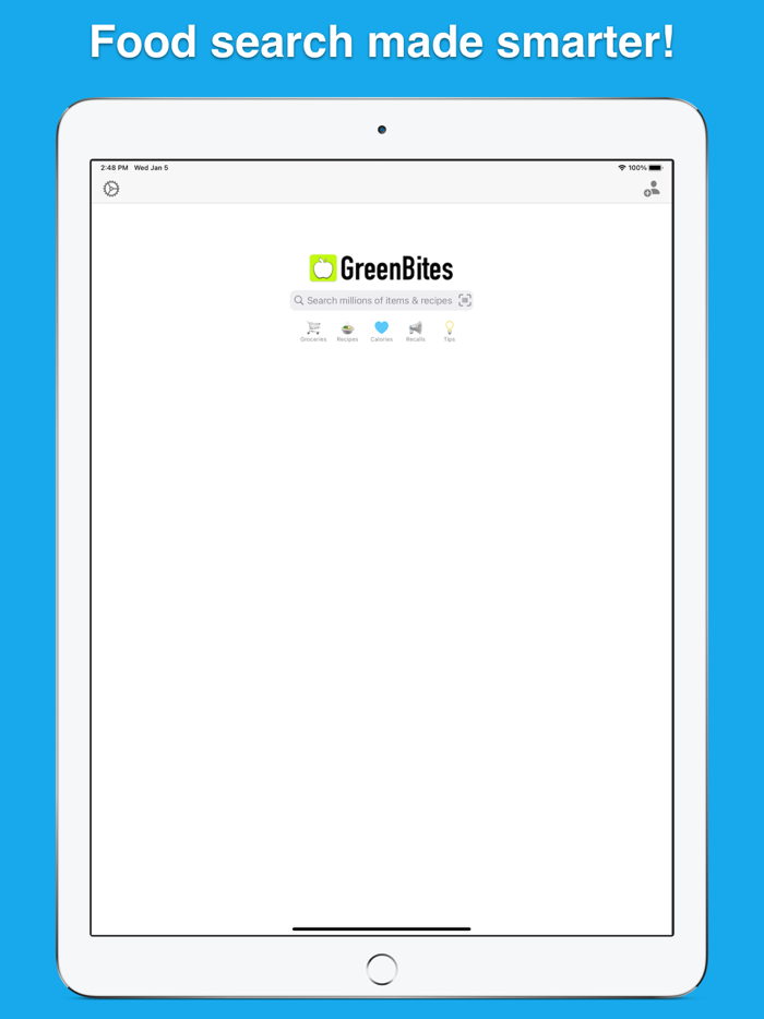GreenBites - Smart Food Search