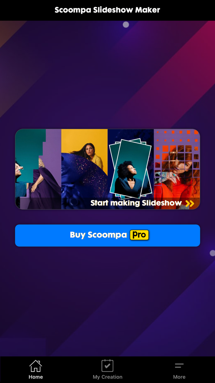 Scoompa Slideshow Maker Editor