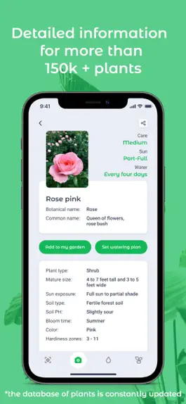 Game screenshot The Plant - Care & Identifier apk