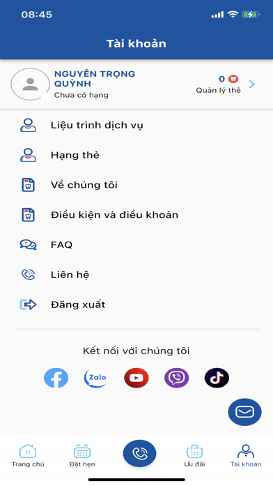 Nha Khoa Paris Screenshot