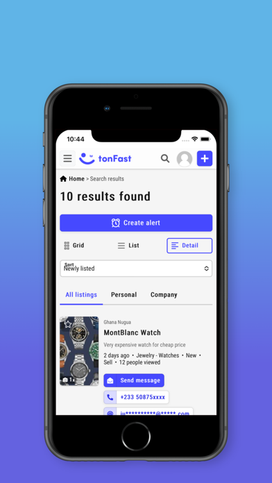 Tonfast Screenshot
