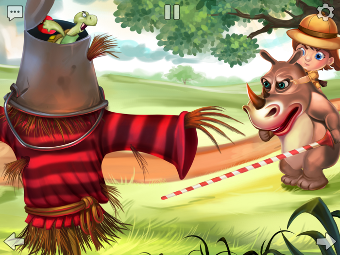 Emma Discovering the Savannah