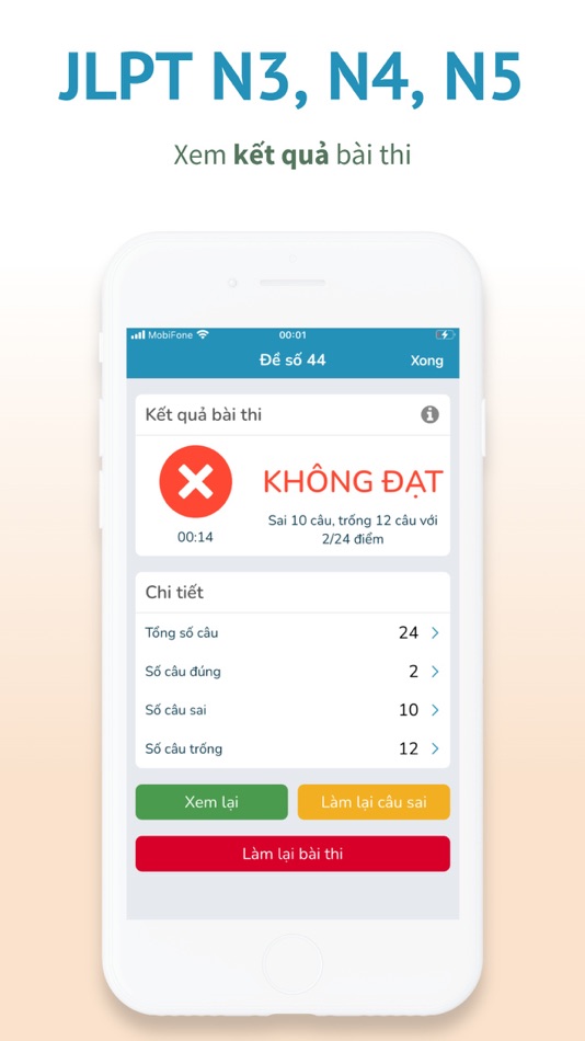 #5. JLPTify N3, N4, N5 (iOS) بواسطة: Binh Tran