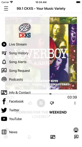 Game screenshot 99.1FM CKXS apk