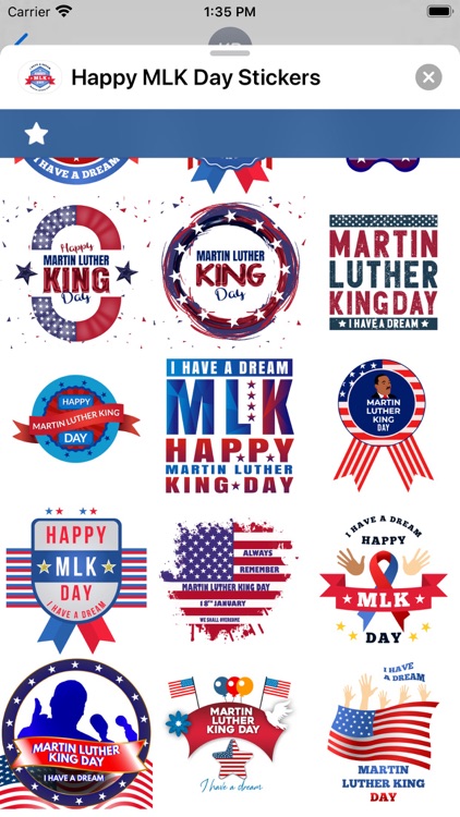 Happy MLK Day Stickers screenshot-5
