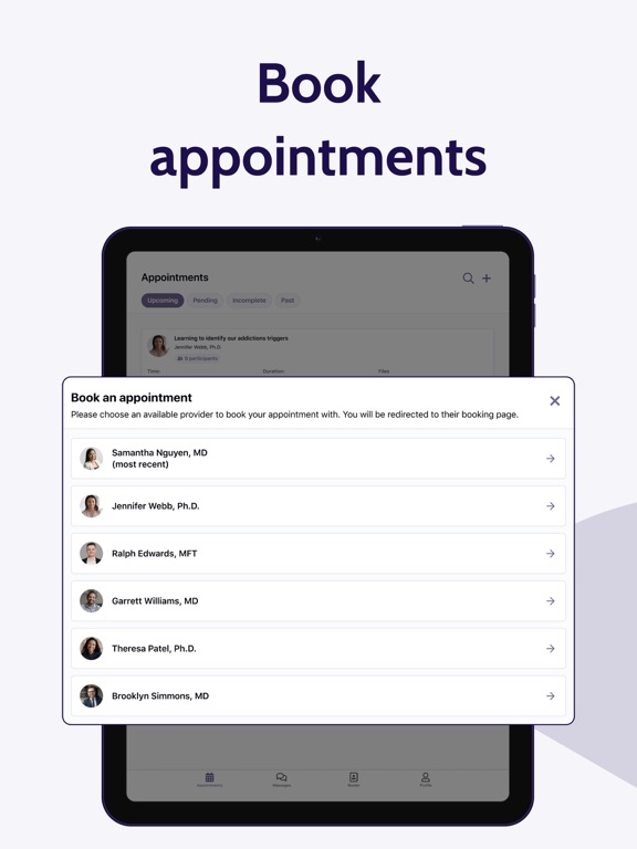 Layla iPad screenshot 3 - Medical app