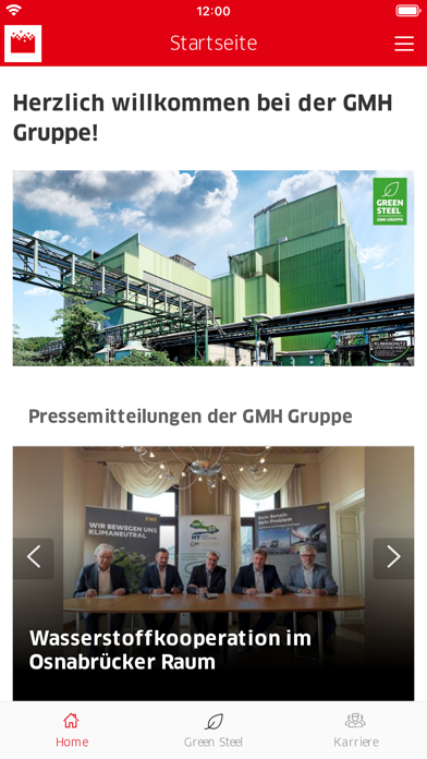 GMH Gruppe Screenshot