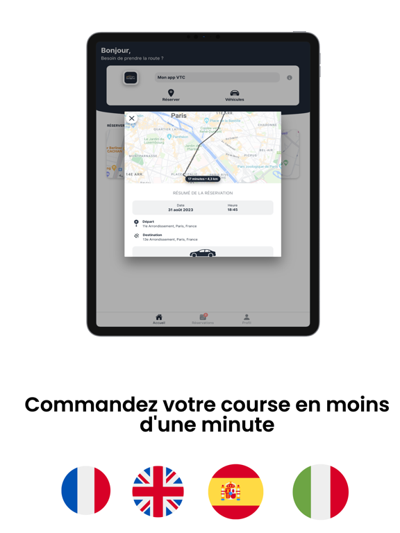 Screenshot #5 pour Mon app VTC