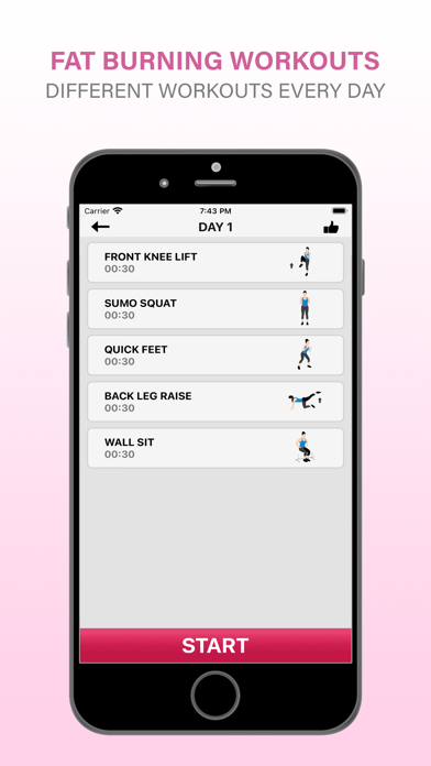 Fat Burning Workout Screenshot