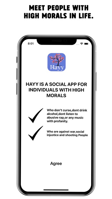 Hayy. Social Friends Finder Screenshot