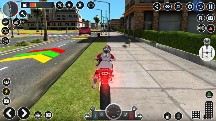 Police Bike Simulator Chase