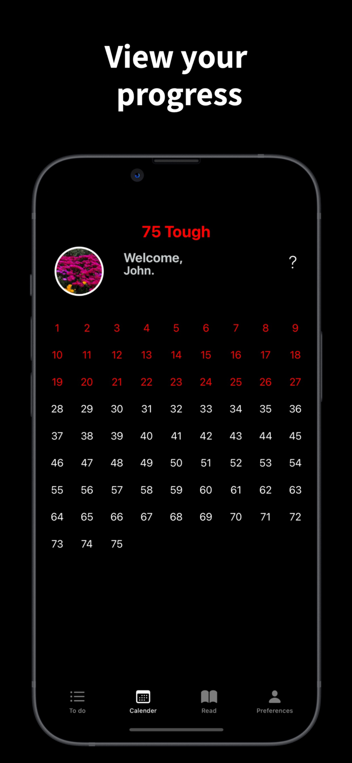 75 Tough - The Challange
