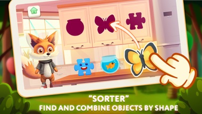 Trixy Fox: educative gamesのおすすめ画像2