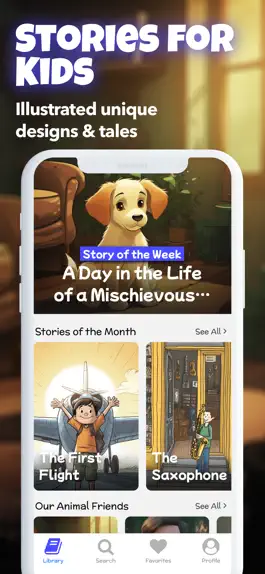 Game screenshot Illustrated Stories for Kids mod apk