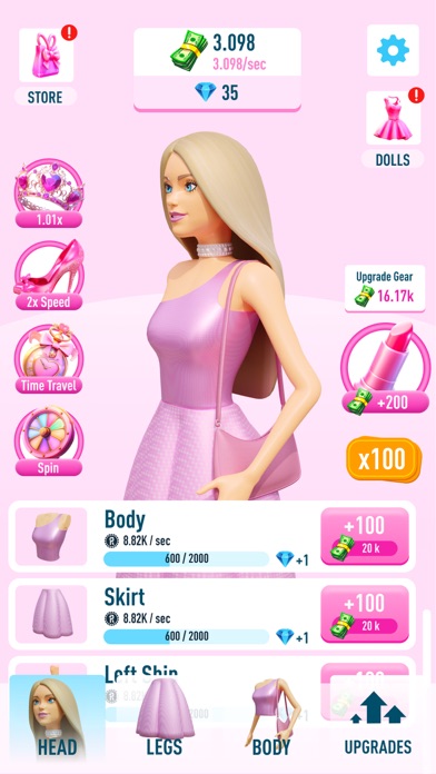 Idle Doll maker — girl games Screenshot
