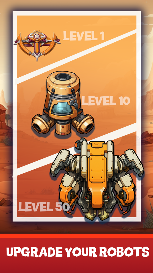 #3. Merge Mecha - Robot Empire (iOS) 由: Bohdan Savchenko
