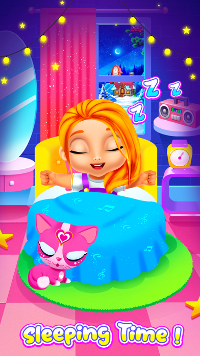 Girl and Kitty & Magic Castle Screenshot