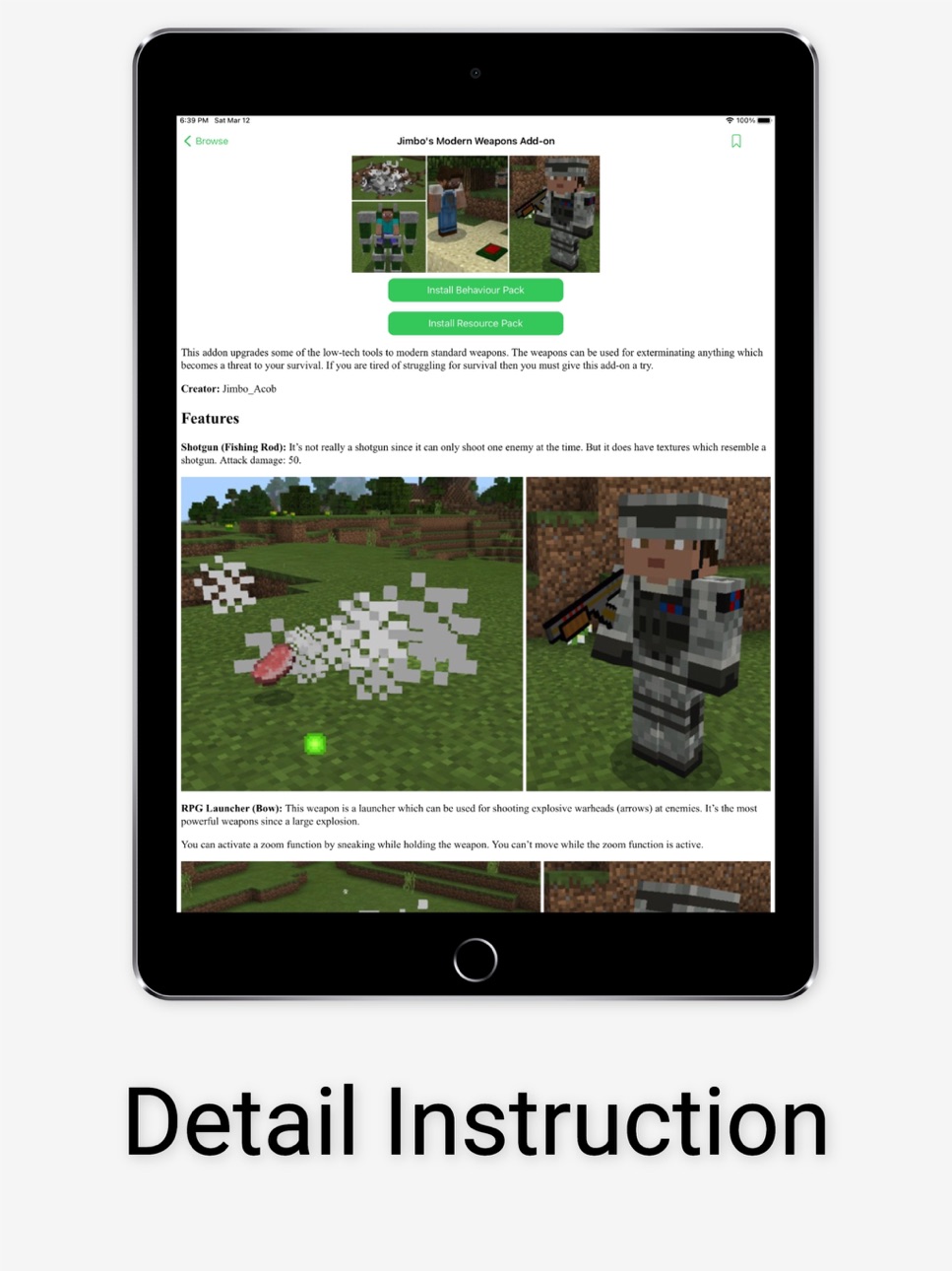iPad screenshot