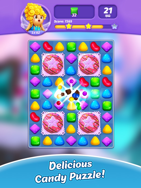 Screenshot #6 pour Candy Charming-Match 3 Puzzle