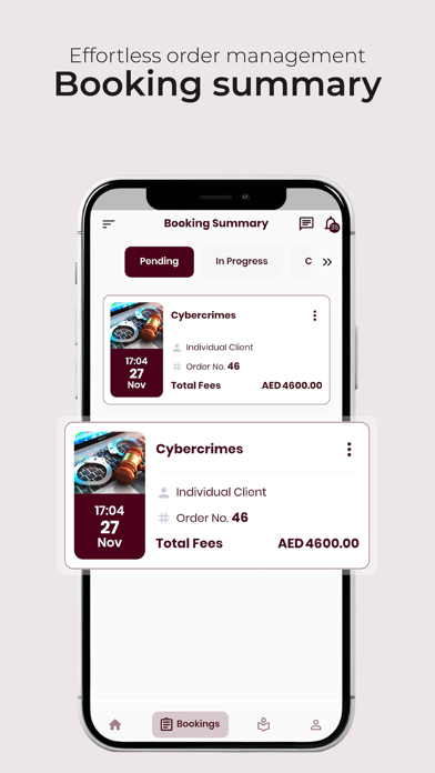 Lawyer Gates: Service Provider Screenshot