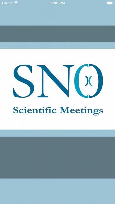 SNO Scientific Meetings Screenshot