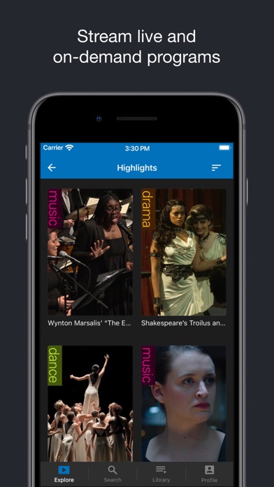 Juilliard LIVE Screenshot