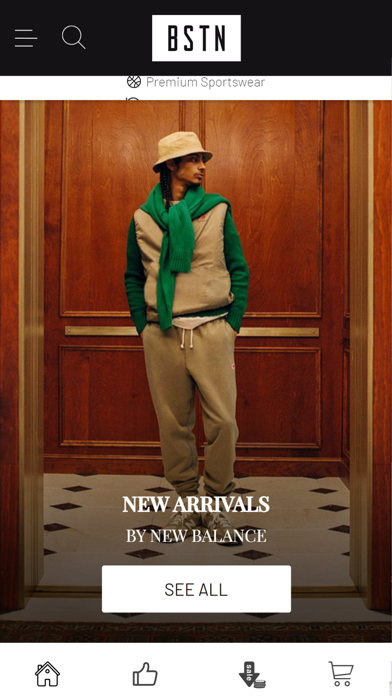 Shop BSTN Store Screenshot